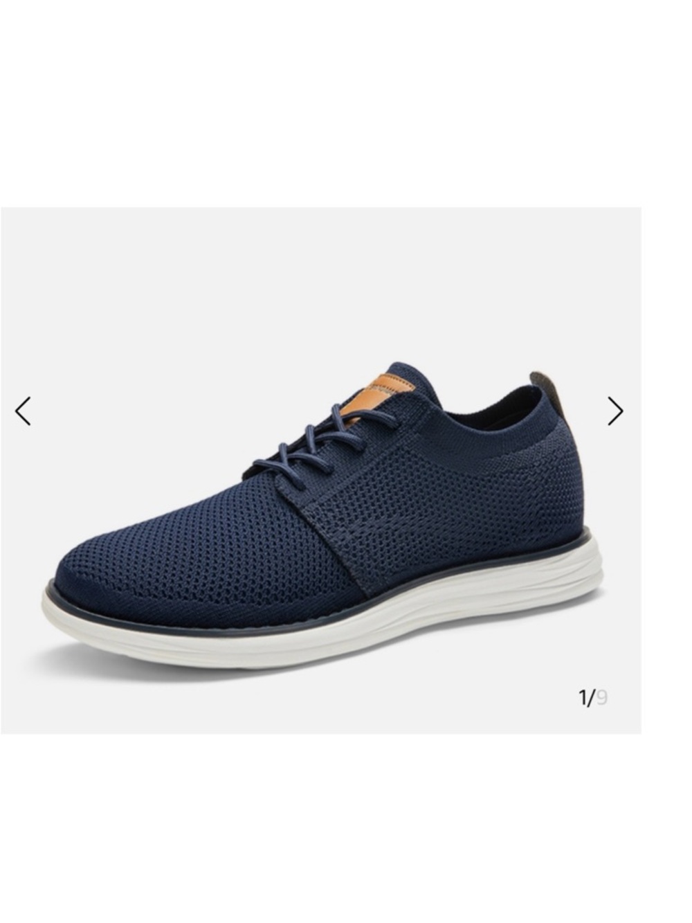 Bruno Marc Men's Blue KnitFlex Breeze Mesh Lightweight Sneakers Size 13